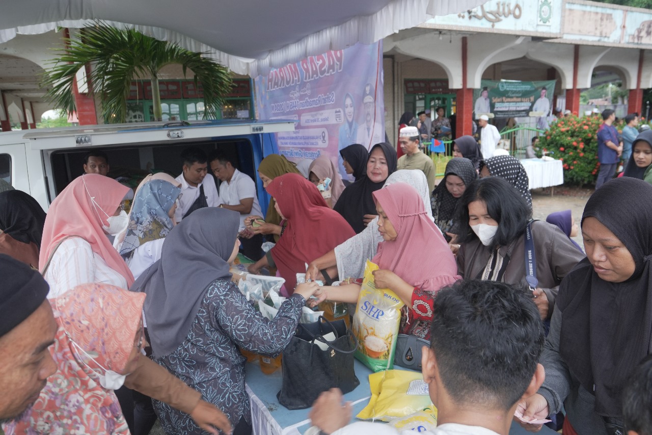 Pasar Murah Lagi, Kabupaten Tala Terendah Ketiga Inflasi Se Indonesia