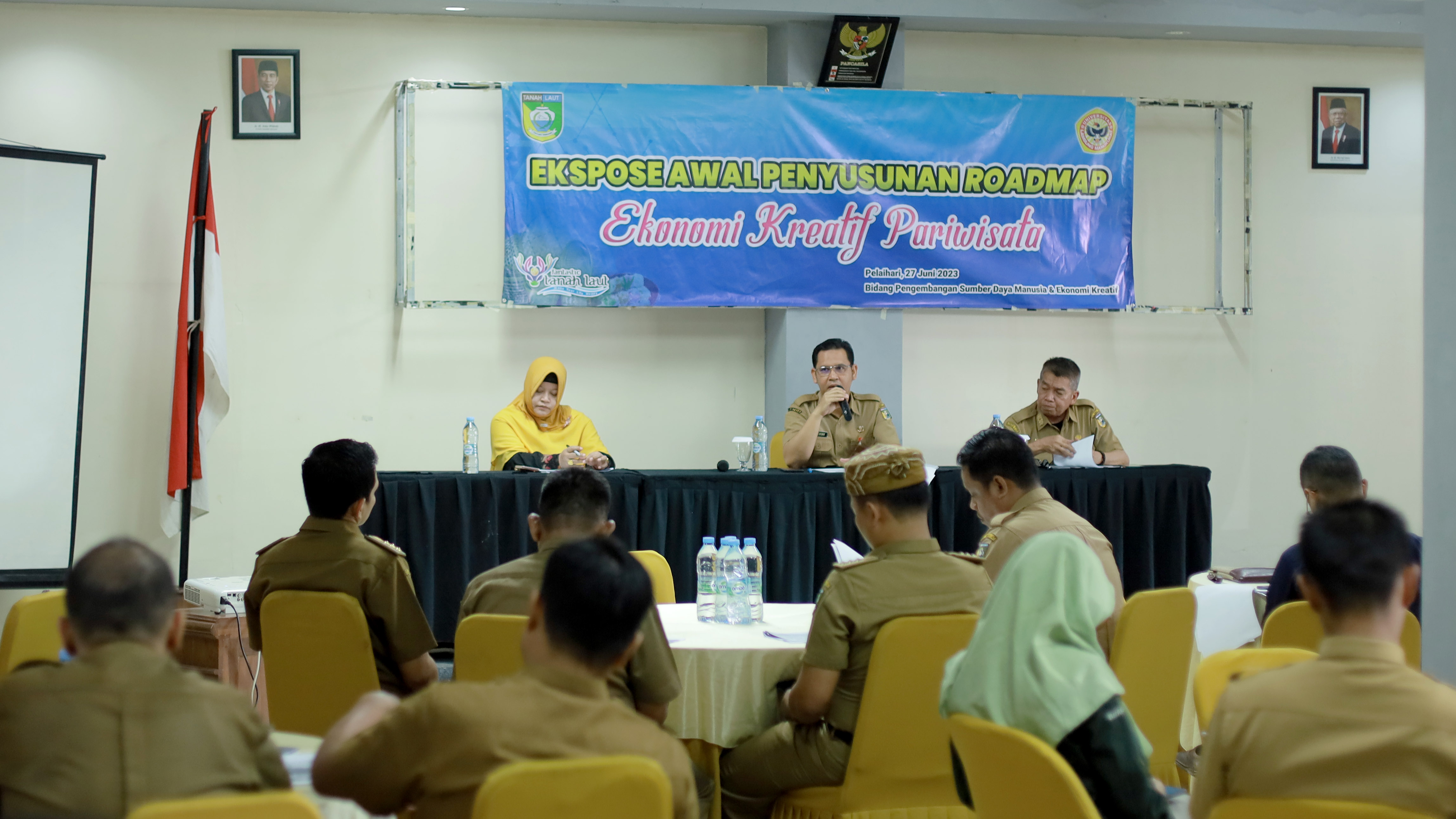 Dispar Tala Gelar Ekspose Awal Penyusunan Roadmap Ekonomi Kreatif Pariwisata