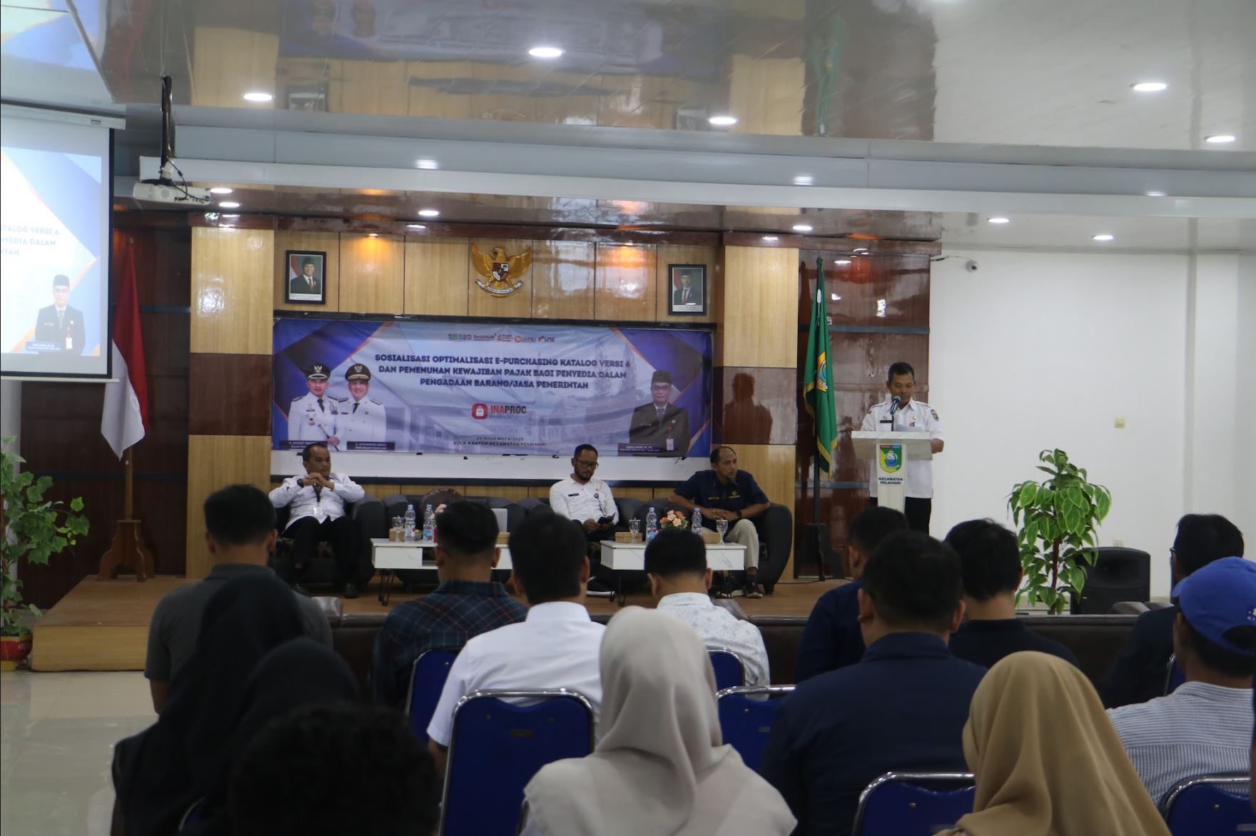 Pemkab Tala Gelar Sosialisasi Optimalisasi e-Purchasing dan Pemenuhan Wajib Pajak Bagi Penyedia