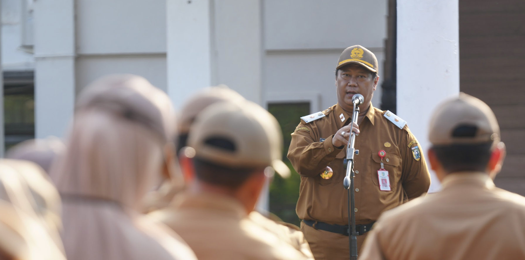 Dinas PUPRP Paparkan Program Prioritas dalam Apel Gabungan