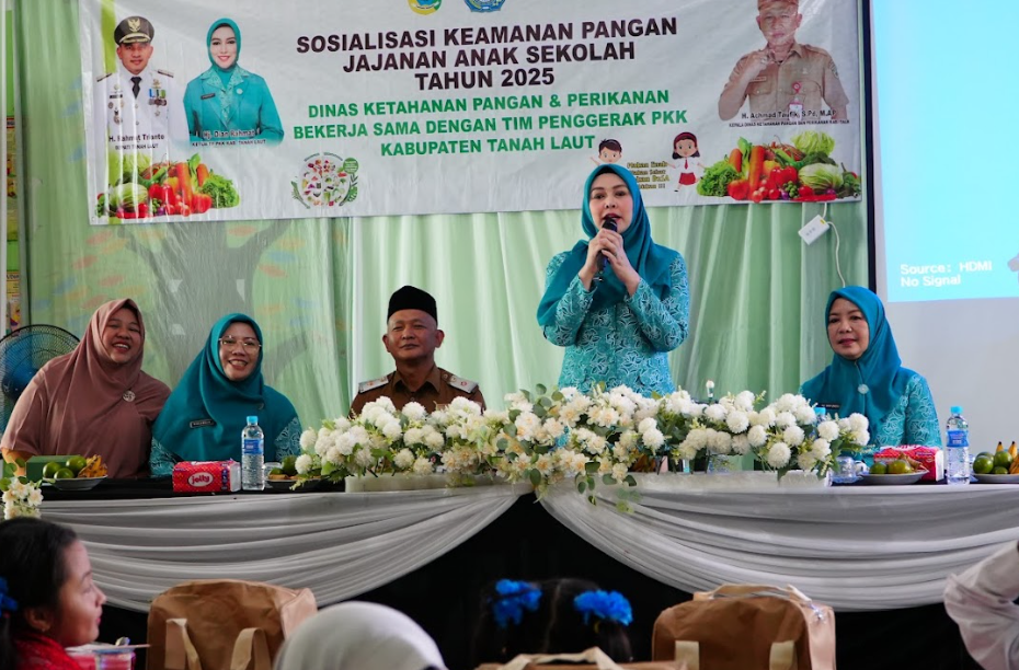 Sosialisasi Keamanan Pangan Jajanan Anak Sekolah Digelar di SDN Maluka Baulin