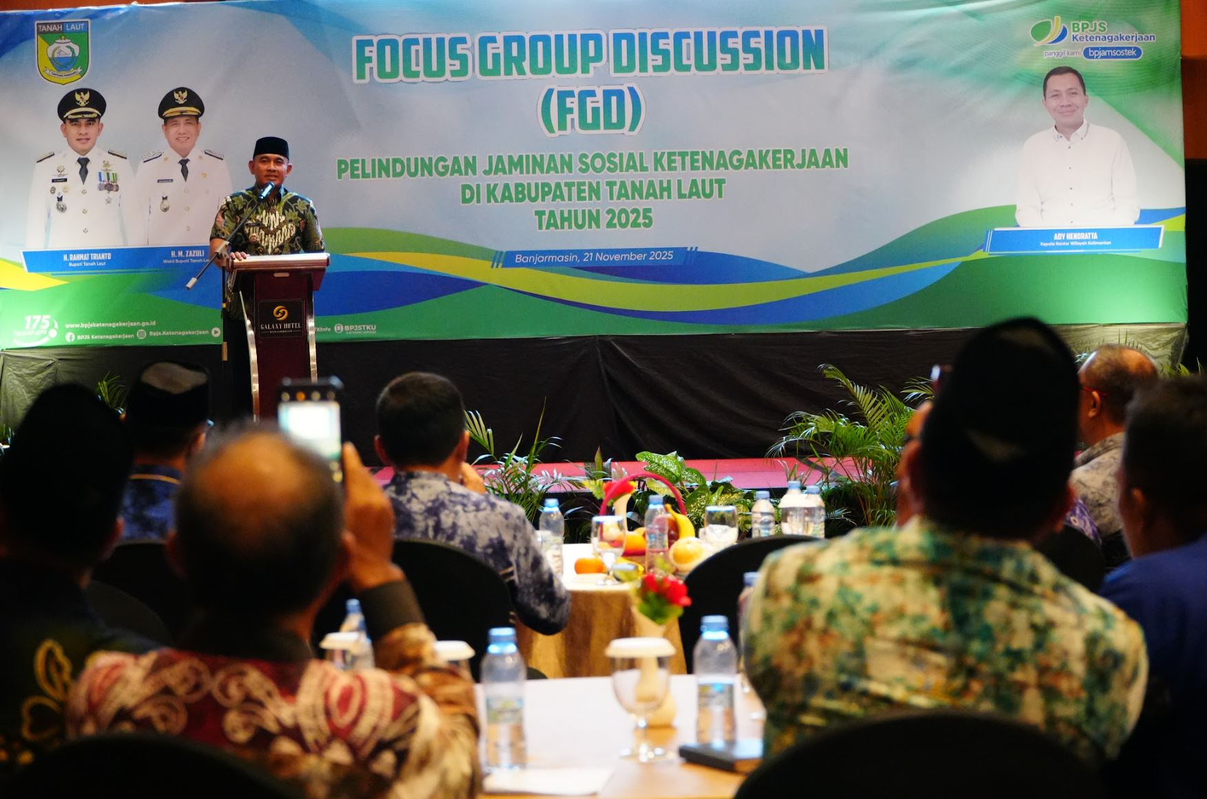 FGD Pelindungan Jaminan Sosial Ketenagakerjaan Dorong Penguatan Perlindungan Pekerja di Tanah Laut