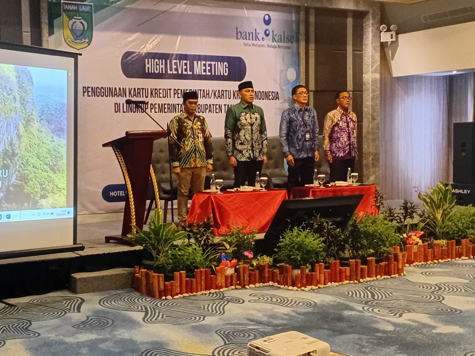 Bupati Tala Tutup High Level Meeting Bank Kalsel, Kartu Kredit Pemerintah Daerah Siap Digunakan