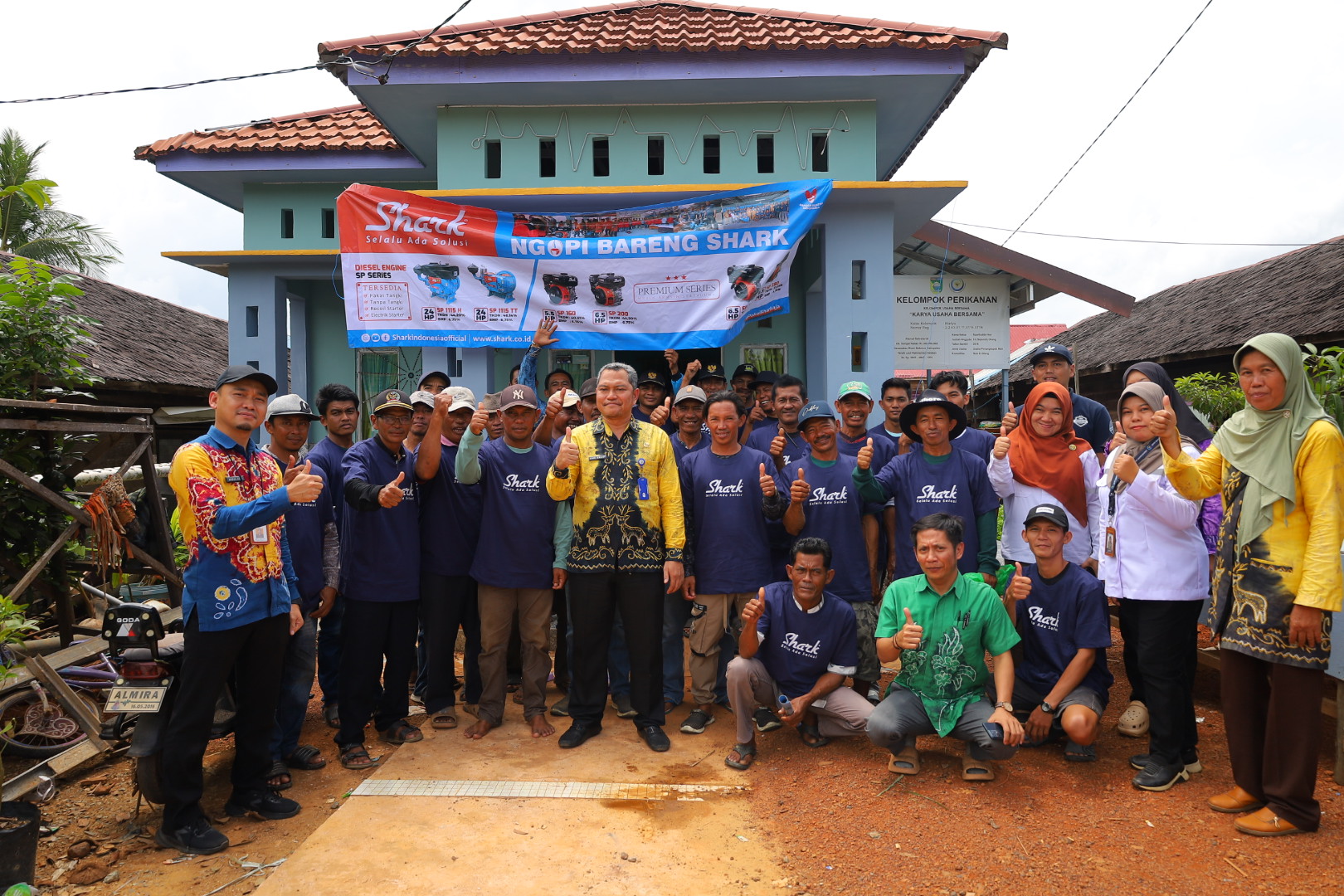 Hindari Produk Abal Abal DKPP Tala Gelar Bimtek Mesin Perahu