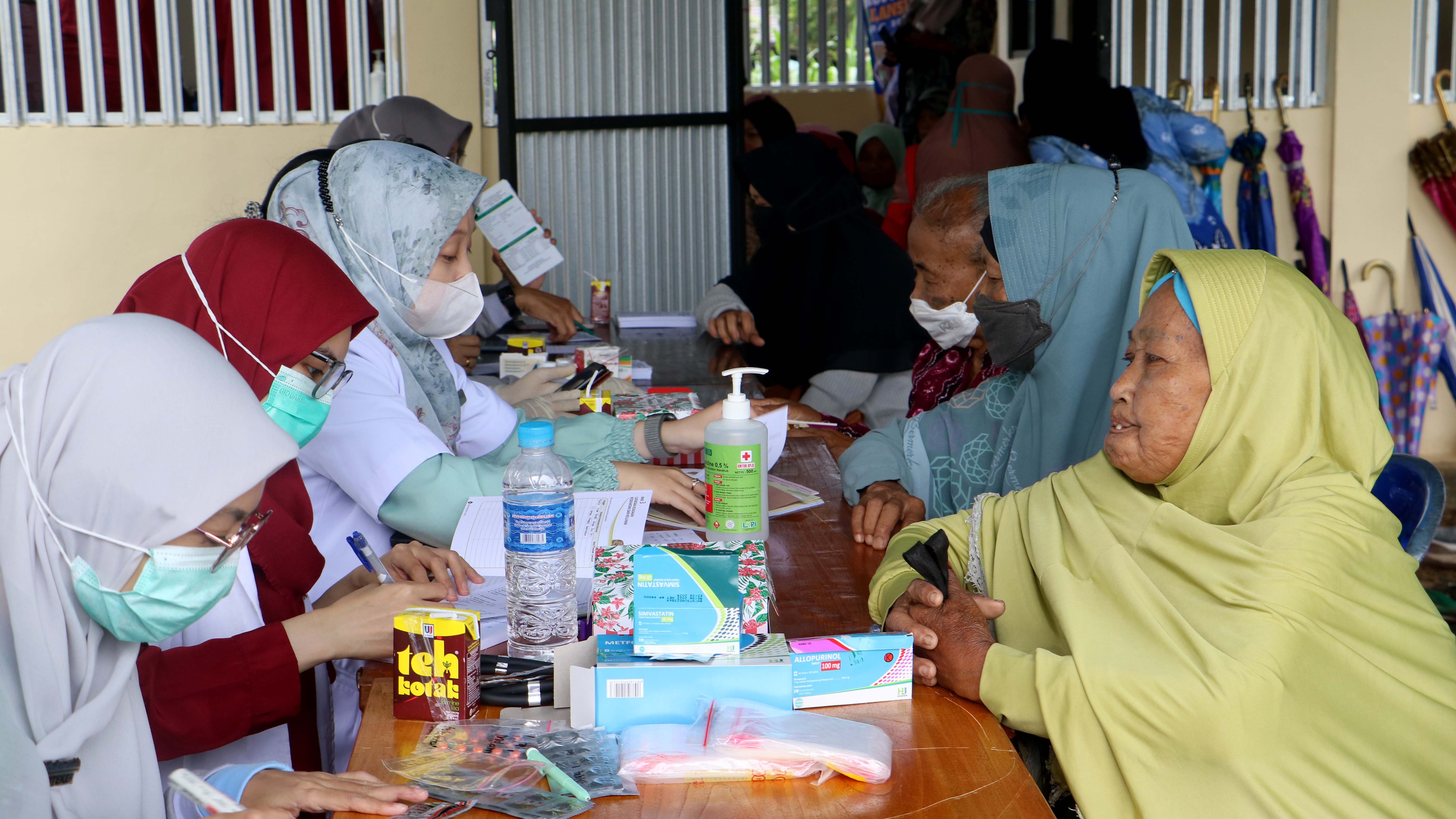 Puskesmas Angsau Berikan Layanan Gratis Saat MTP Bumi Jaya