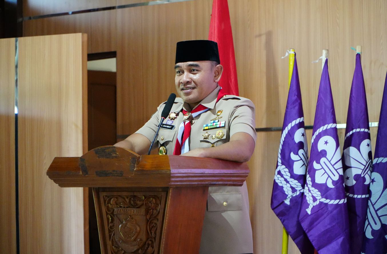 Muscab Gerakan Pramuka Tanah Laut 2025 Resmi Dibuka Bupati H. Rahmat Trianto