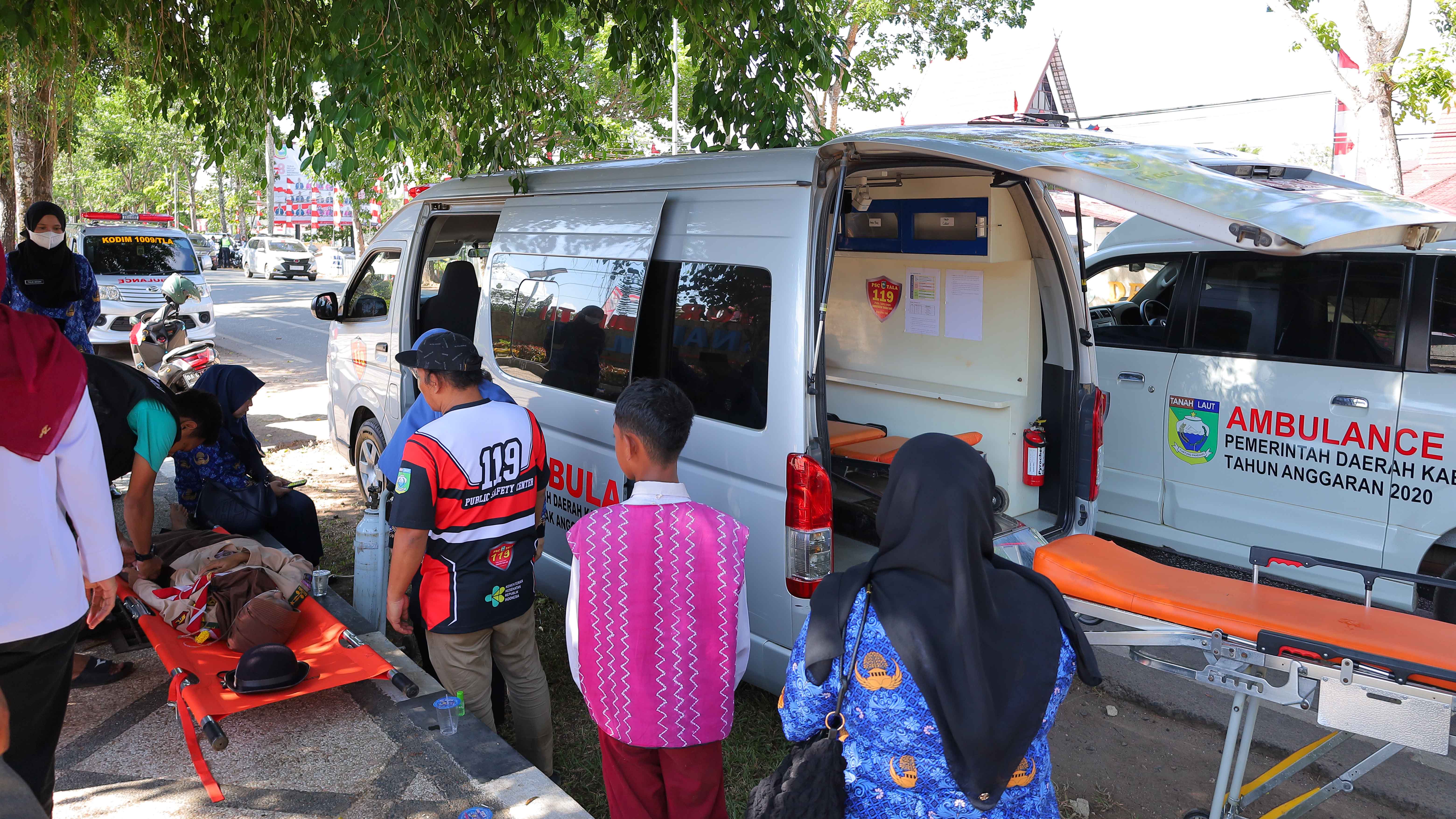 Dinkes Tala Berikan Support Pertolongan Pertama