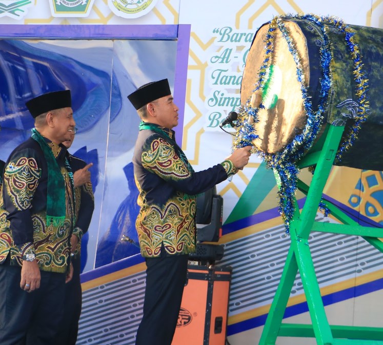 Bupati H. Rahmat Trianto Resmi Membuka MTQ Nasional ke-47 Tingkat Kabupaten Tanah Laut