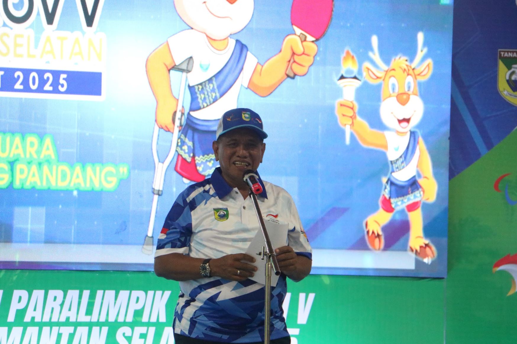 Tanah Laut Tuan Rumah Sukses, Wabup Zazuli Puji Semangat Atlet PEPARPROV