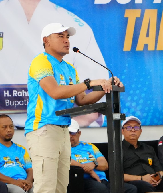 Bupati Tala Resmi Buka Kejuaraan Terbuka Bupati Cup Karate 2025 Se-Kalsel
