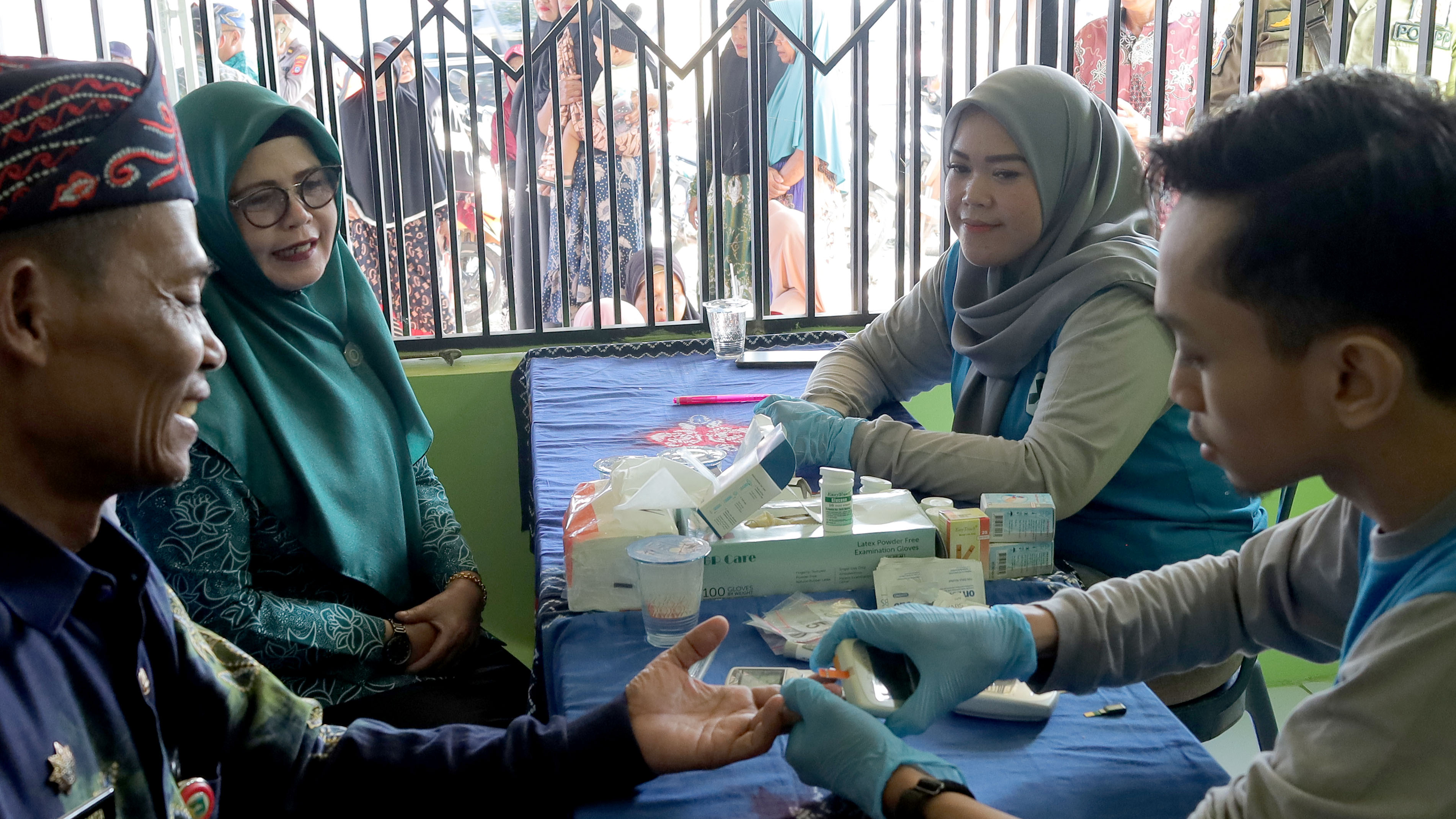 Puskesmas Tirta Jaya Berikan Layanan Gratis Saat MTP Kunyit