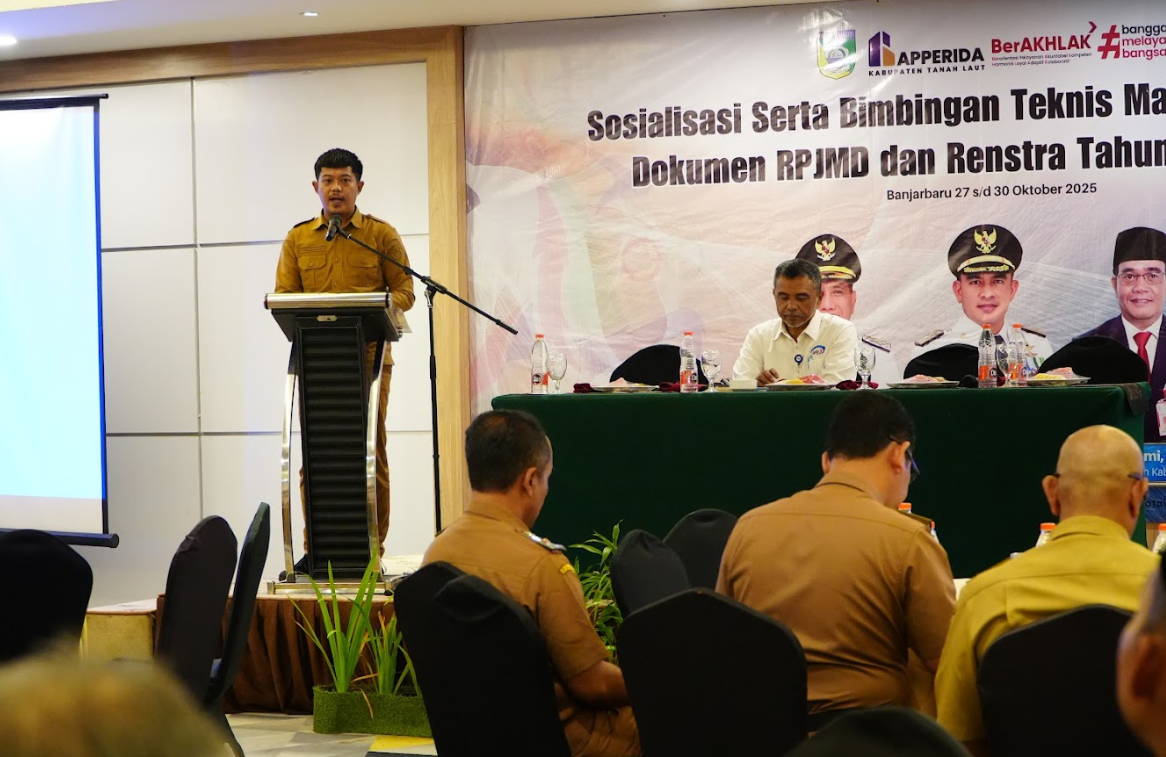 Pemkab Tanah Laut Dorong Penguatan Tata Kelola Melalui Sosialisasi dan Bimtek Manajemen Risiko RPJMD