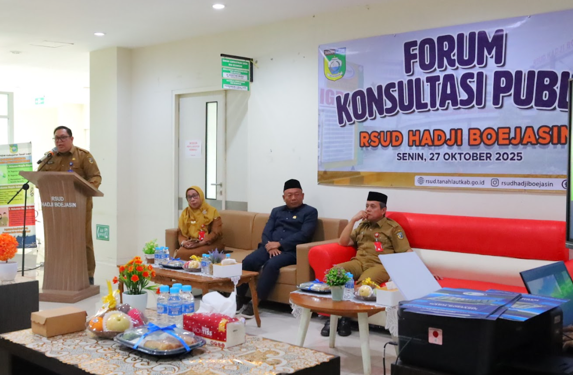 Forum Konsultasi Publik RSUD Hadji Boejasin Tampung Aspirasi untuk Perbaikan Layanan Kesehatan
