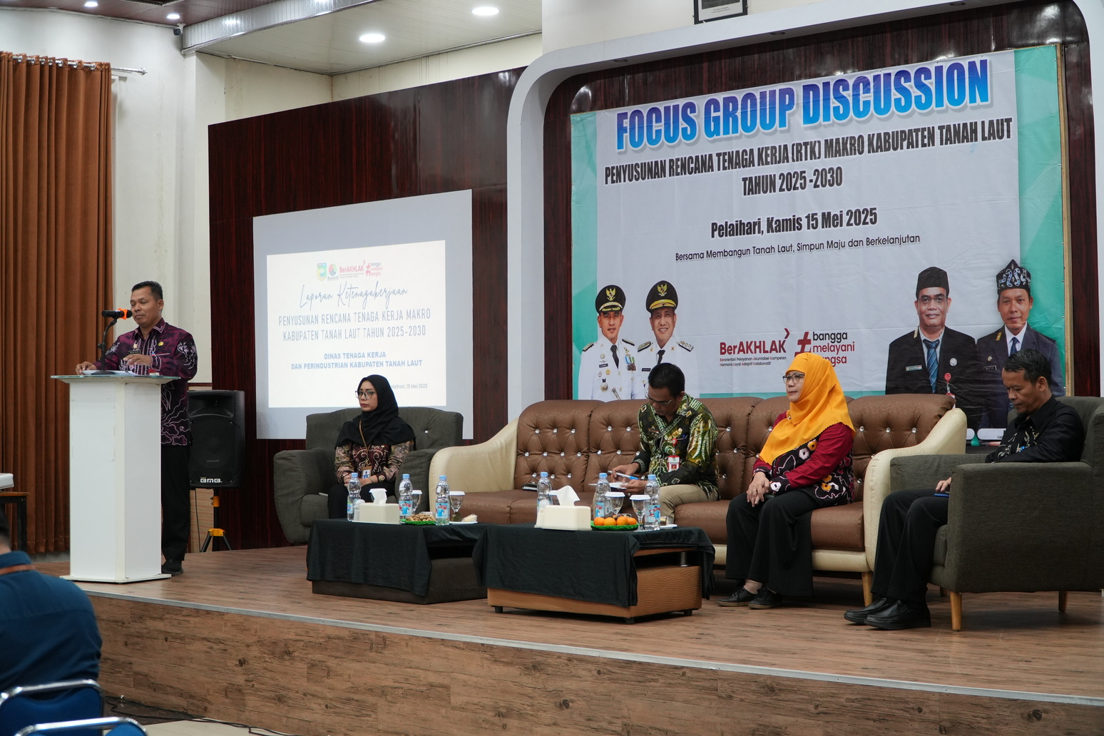 Pemkab Tanah Laut Gelar FGD Perencanaan Tenaga Kerja Makro, Fokus Turunkan Pengangguran dan Perkuat 