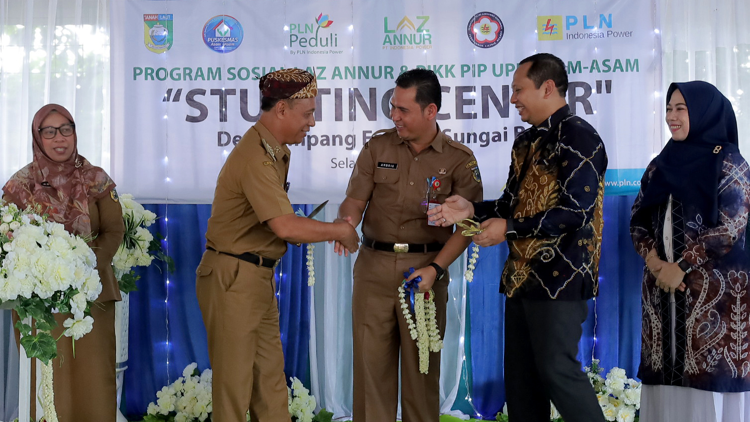 Stunting Center PLN Asam-Asam Diresmikan