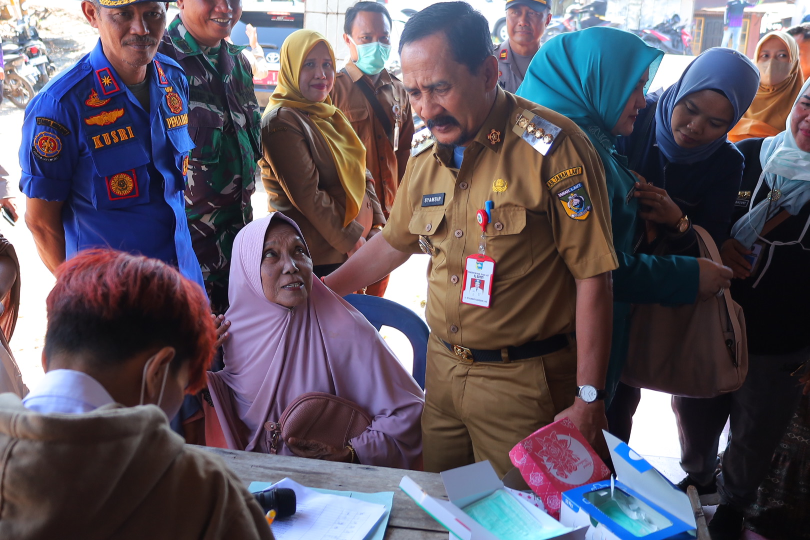 Saniah Manfaatkan Layanan Pengobatan Gratis