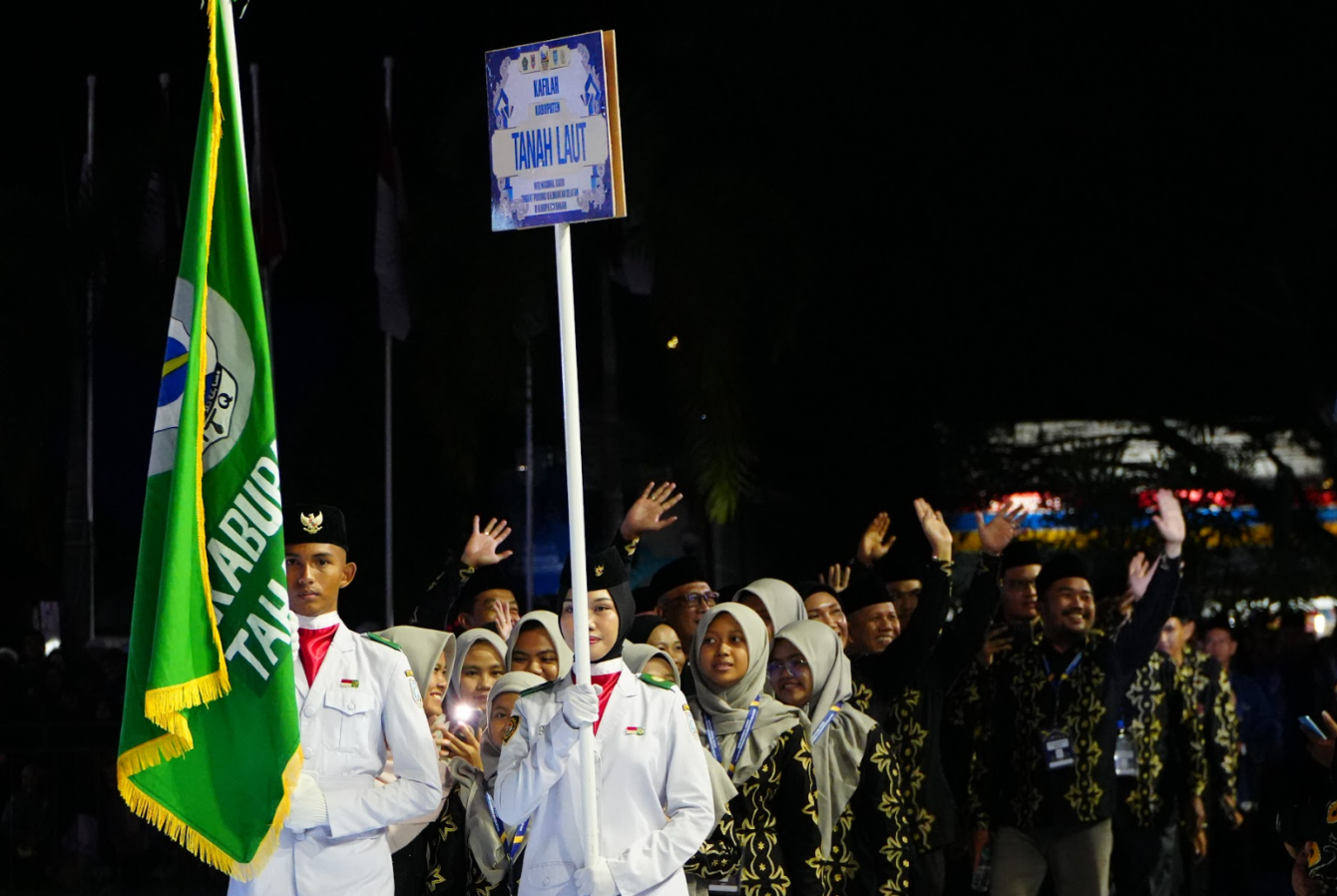 MTQ Nasional ke-36 Tingkat Provinsi Kalimantan Selatan Resmi Dibuka, Kafilah Tanah Laut Siap Berlaga
