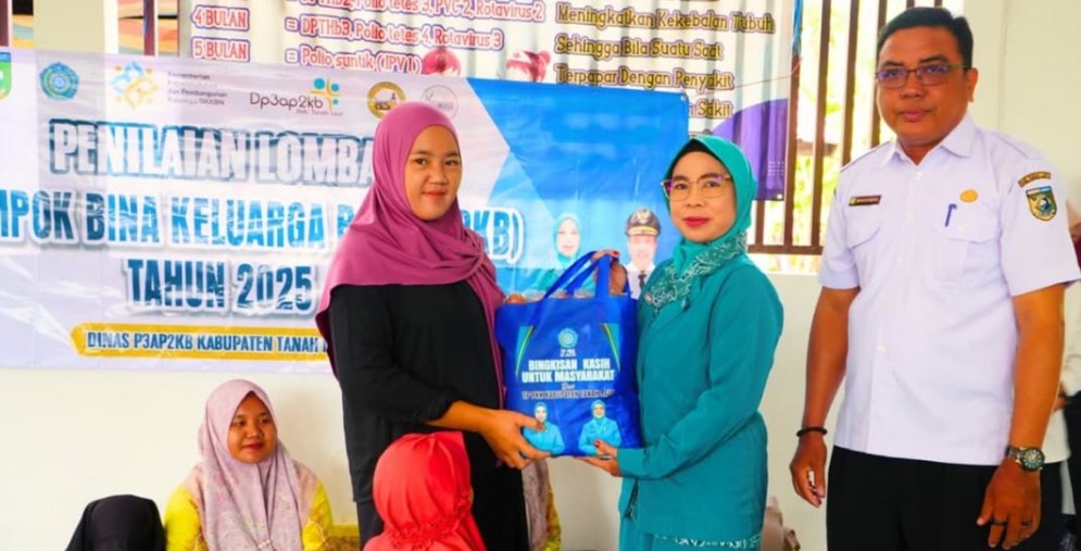 Lomba BKB Tala : Desa Handil Gayam Fokus Cegah Stunting