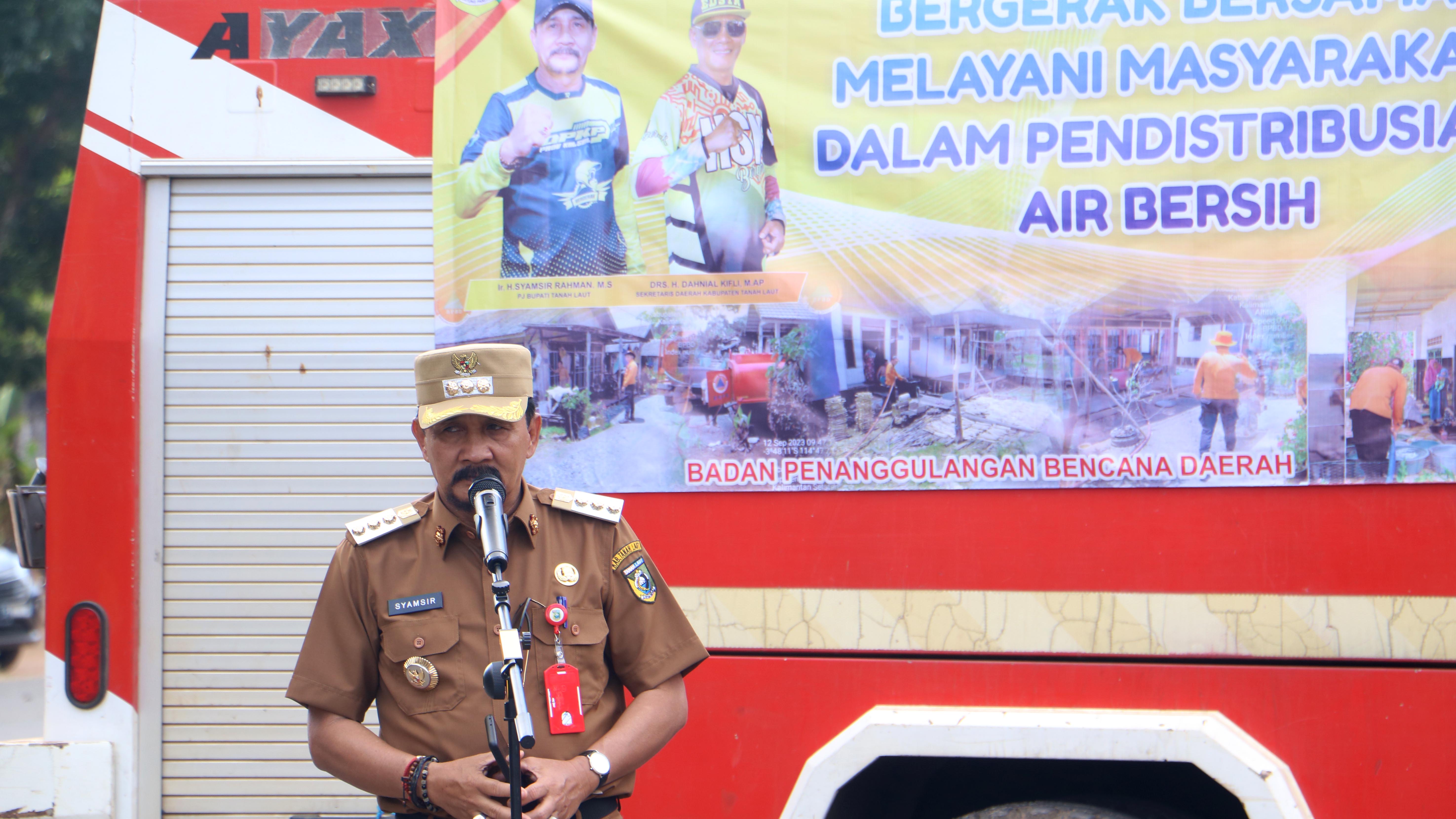 Pj Bupati Bakal Rangkul Perbankan dan Swasta Bantu Tangani Krisis Air Bersih