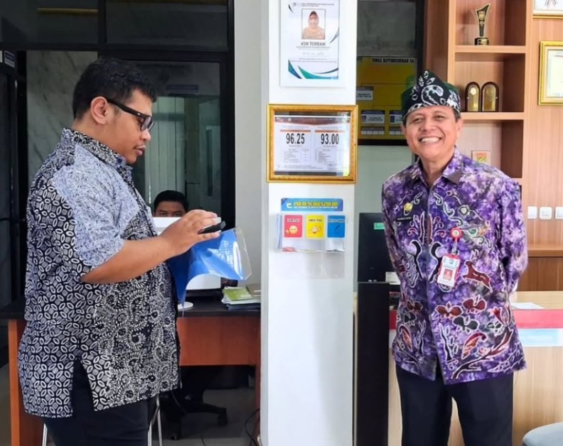 Dukcapil Tanah Laut Dinilai Menuju Prediksi WBBM