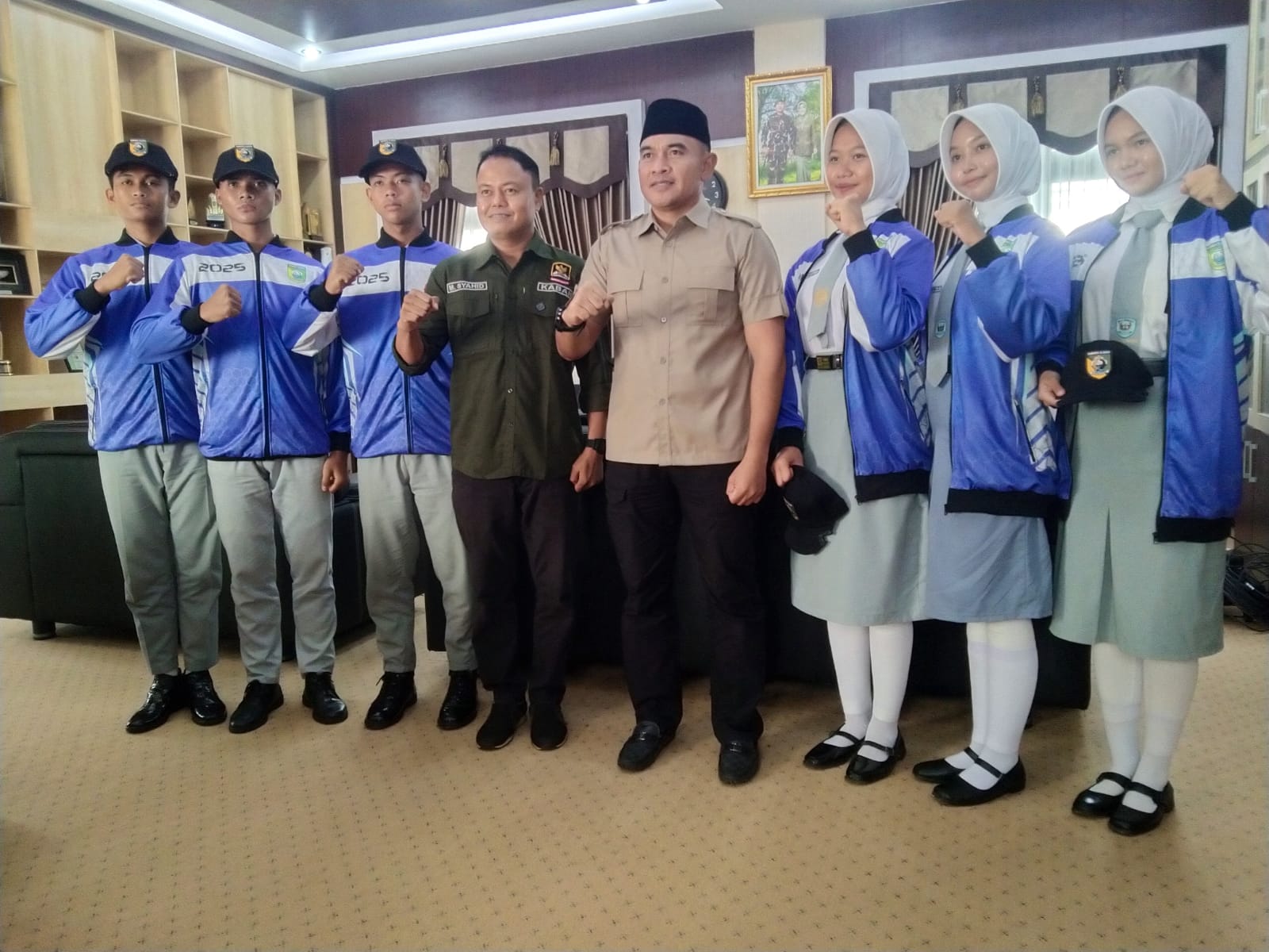 Bupati Tala Lepas Capaska untuk Mengikuti Seleksi Tingkat Provinsi Kalsel