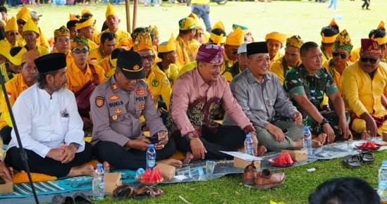 Laung Kuning Banjar Tala Rayakan Milad Ke-2, Kukuhkan Persaudaraan Dan Pelestarian Budaya