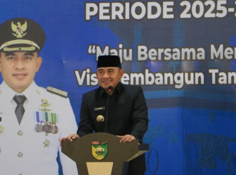 PWI Tanah Laut Periode 2025–2028 Resmi Dilantik, Bupati Rahmat Trianto Dorong Media Jadi Mitra Pemba