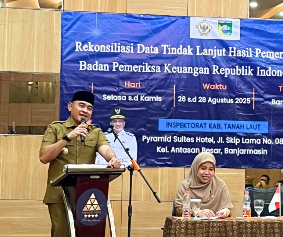 Bupati H. Rahmat Trianto Buka Kegiatan Rekonsiliasi Tindak Lanjut Hasil Pemeriksaan BPK
