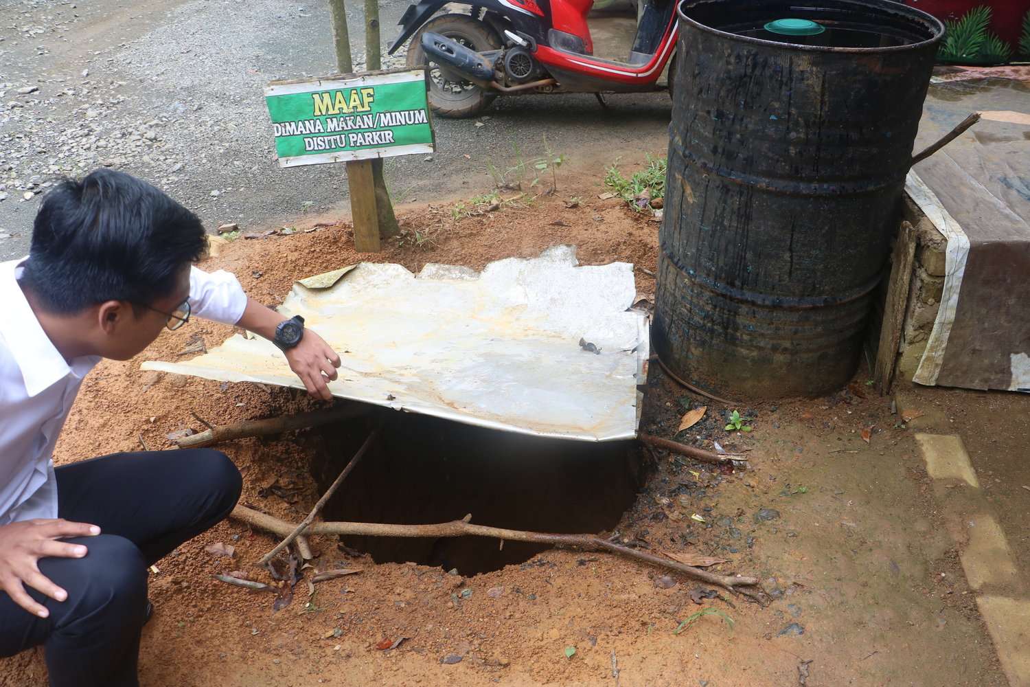 Dispar Tala Kembali Ingatkan Pengelola Warung Agar Tidak Tambah Bangunan