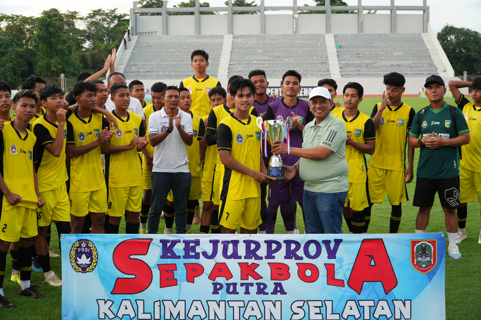 Tanah Laut Juarai Kejurprov Sepakbola Kalsel 2025