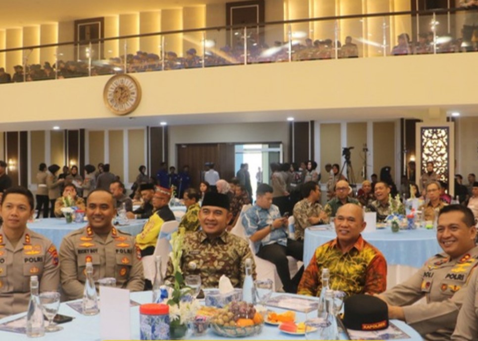 Bupati Tanah Laut Hadiri Kunjungan Kerja Kapolri ke Mapolda Kalsel