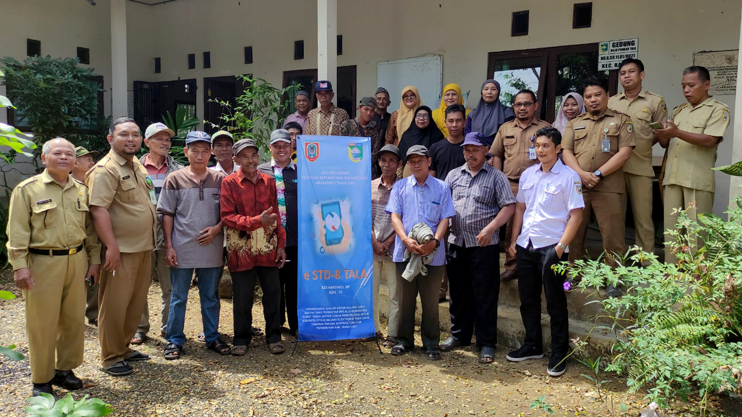 Distanhorbun Tala Sosialisasikan Aplikasi STD-B