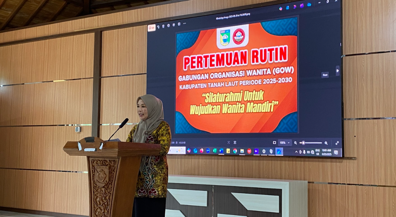 Pertemuan Rutin GOW Tanah Laut Ditekankan Sebagai Ruang Kolaborasi dan Penguatan Perempuan