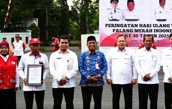 PMI Kalsel Gelar Apel HUT ke-80, Tebar Kebaikan dan Lepas Relawan ke Forum Internasional