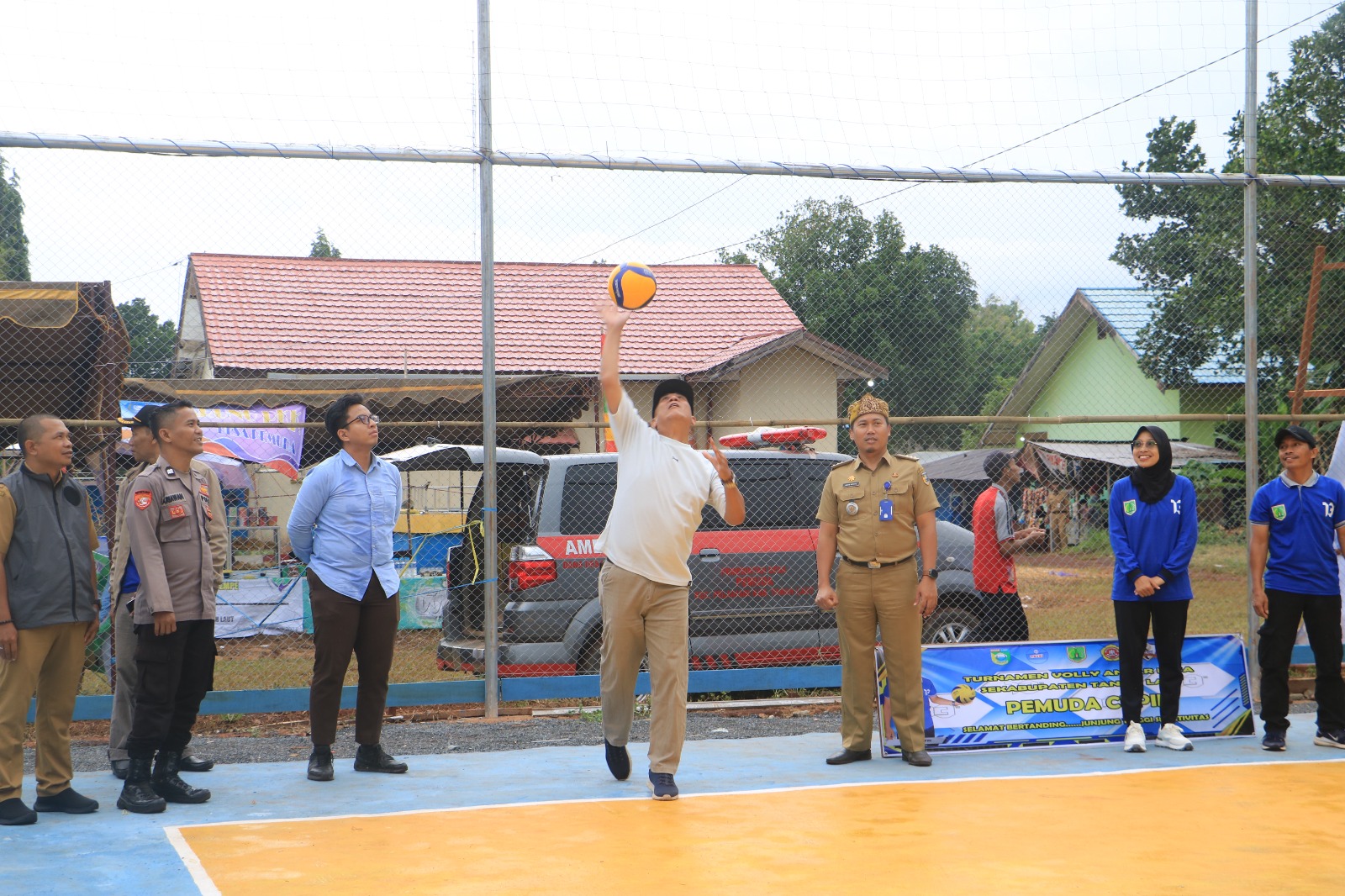 Turnamen Bola Voli Pemuda Cup II Resmi Dimulai