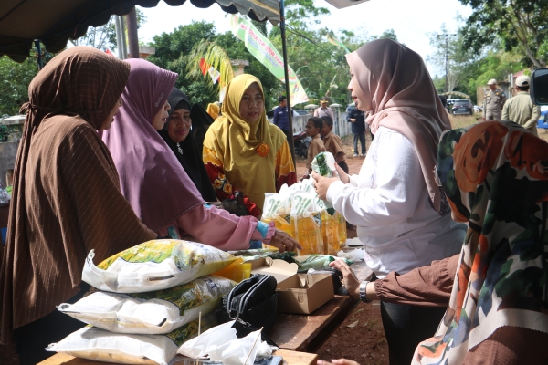 Diskopdag Tala Gelar Pasar Murah Pada MTP Batu Tungku