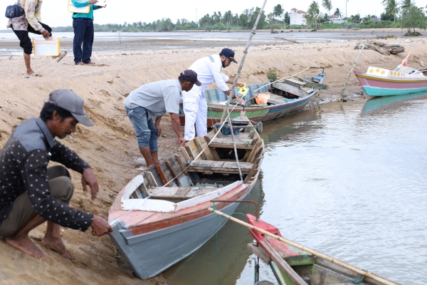 Beri Kemudahan Nelayan, DKPP Tala Gelar Sosialisasi Perizinan Sekaligus Pengukuran Kapal Gratis