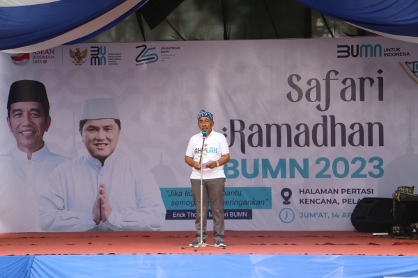 Bupati Tala Buka Safari Ramadan Kementerian BUMN 2023