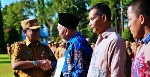 Peringati Hari Koperasi ke-78, Wakil Bupati Tanah Laut Bacakan Sambutan Menteri Koperasi RI