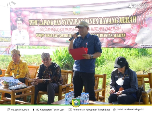 Dukung Peningkatan Produksi Bawang Merah Di Tala Distanhorbun Tala Branding Program Tala Sumringah