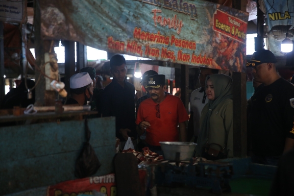 Pj Bupati Tala Ingin Pasar Manuntung Berseri Pelaihari di Revitalisasi