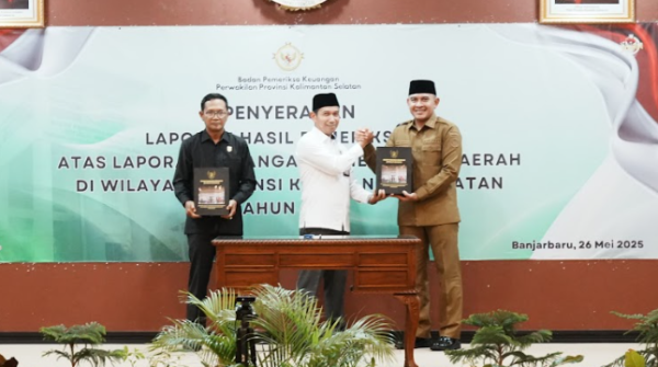 Bupati Tala Terima Laporan Hasil Pemeriksaan LKPD, Kabupaten Tala Kembali Raih Predikat WTP