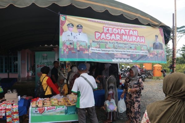 Warga Desa Kuala Tambangan Rasakan Manfaat MTP : Senang dan Terbantu Dapat Migor Murah