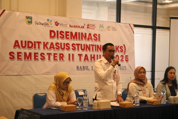 Pemkab Tanah Laut Dorong Percepatan Penurunan Stunting Lewat Diseminasi Audit Semester II