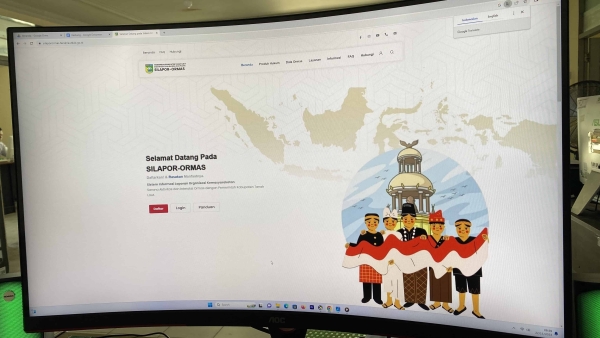 Bakesbangpol Tala Luncurkan Aplikasi Silapor Ormas