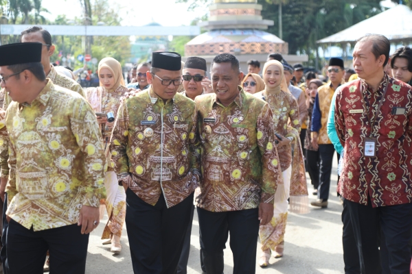 Wabup Tala Hadiri Puncak Peringatan Hari Jadi ke 73 Kabupaten HSU