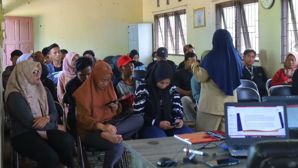 Tingkatkan Kemampuan Petani Muda, BPP Bajuin Gelar Pelatihan Literasi Keuangan