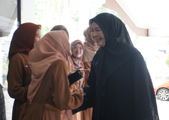 Ketua GOW Hj. Wiwi Zazuli Hadiri Peringatan Maulid Nabi Muhammad SAW