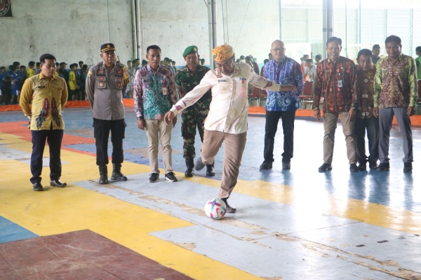 Dimulai, Festival Futsal SMP Sederajat Dispora Tala Diikuti 42 Tim Se-Kalsel