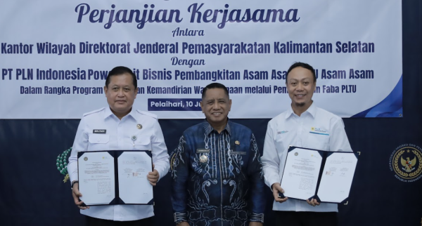 Wakil Bupati Tala Apresiasi Kolaborasi Kemenkumham Kalsel dan PLTU Asam-Asam dalam Program Pemberday